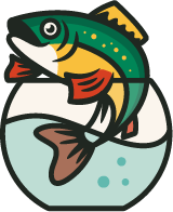 fish in a fishbowl illustration